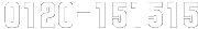 0120-151515